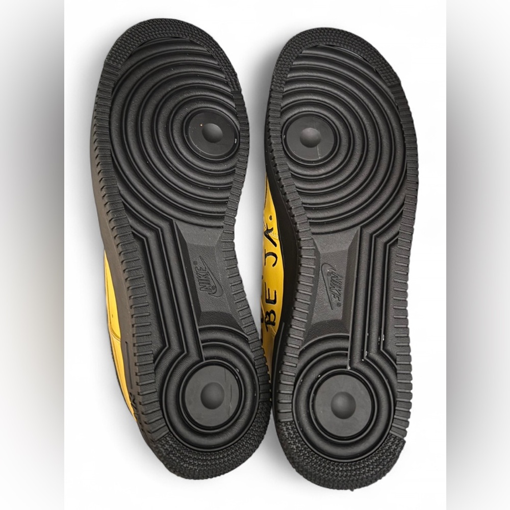Ja Morant x Nike Air Force 1 Yellow and Black 'Sundial' Shoes 2025 Men’s Size 13 - Picture 4 of 4
